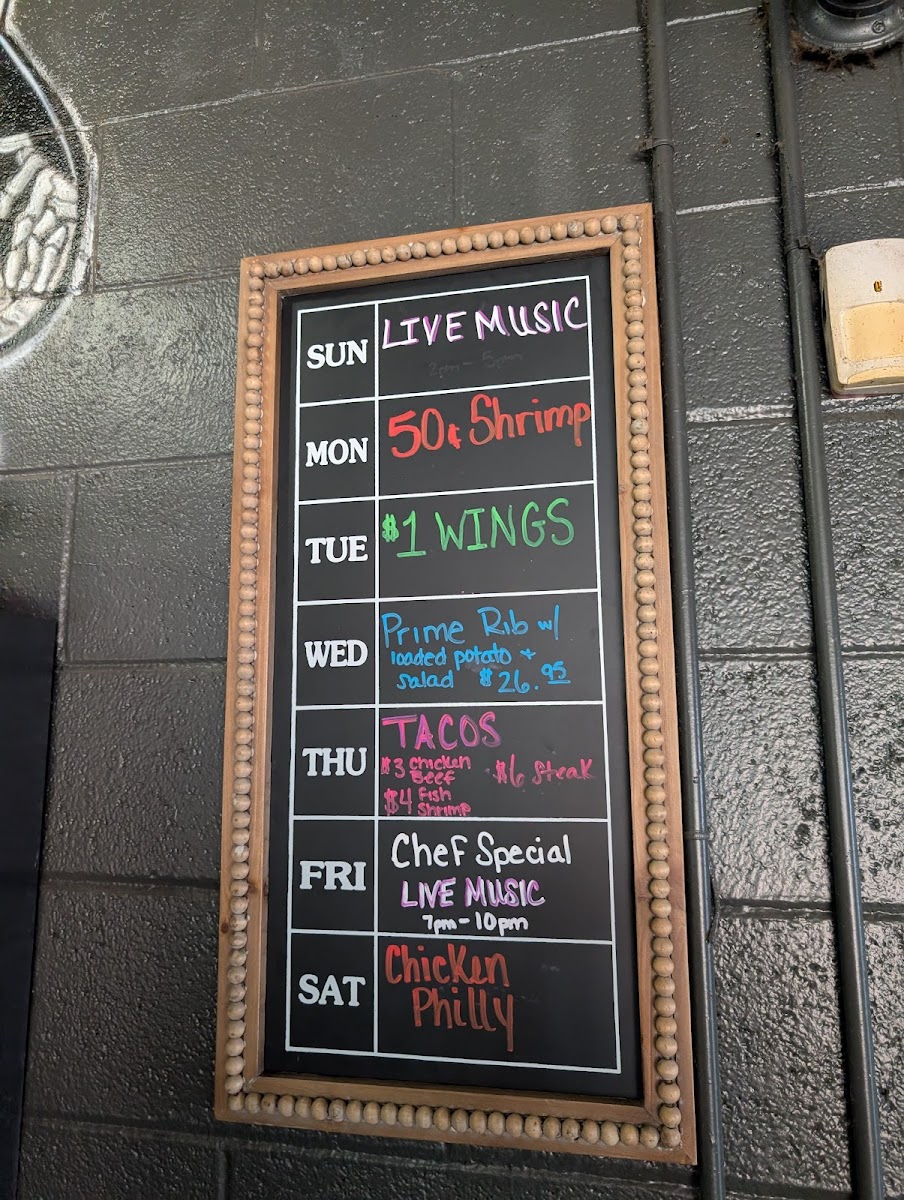 Skeleton Key Bar and Grille Menu - Image 2